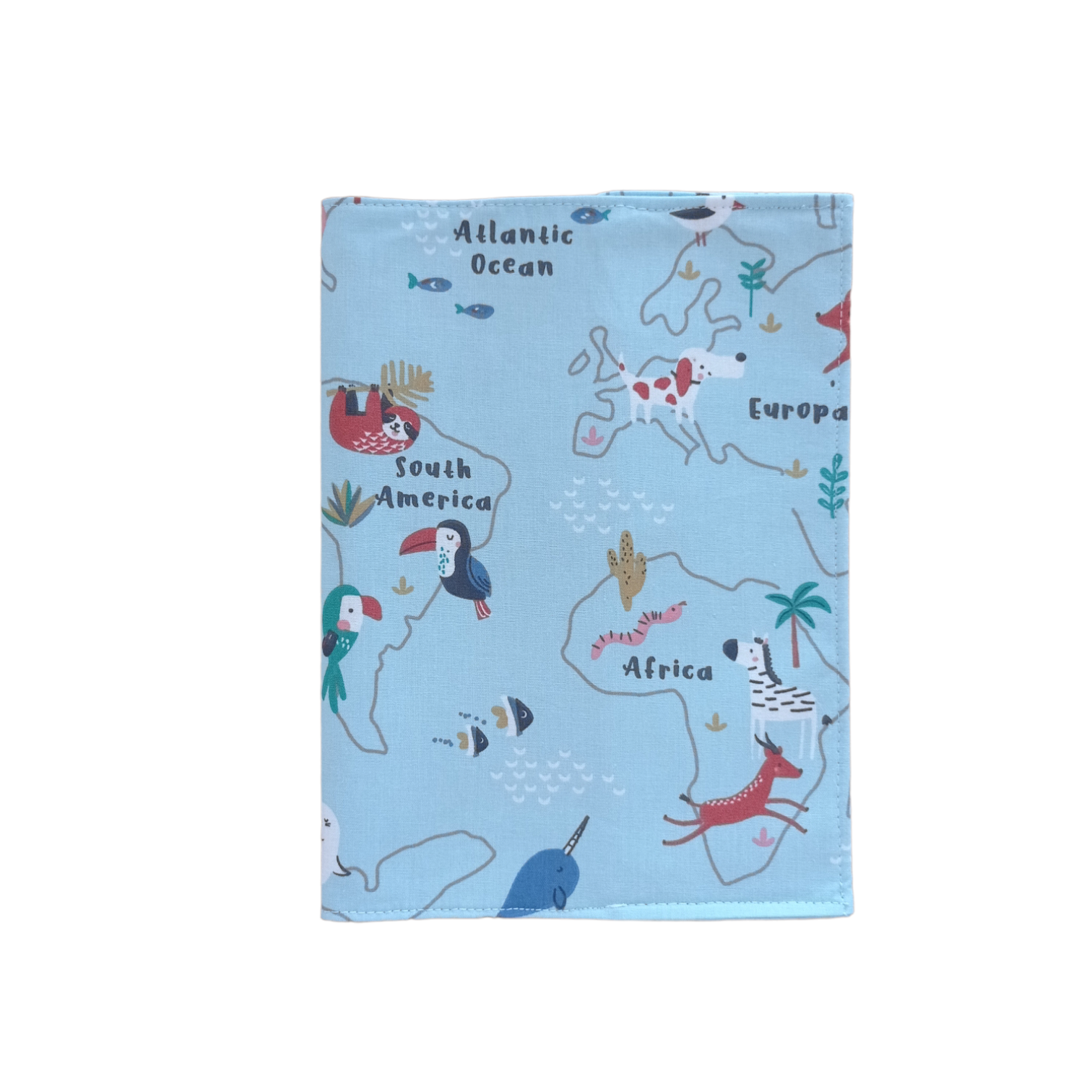 θήκη-βιβλιαρίου-υγείας-ζωάκια-σε-χάρτη